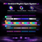 Scrivania angolare a L da gaming nera/viola con luci LED, 107 cm o 145 cm, per utente singolo