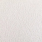 Poltrona d'accento in Bouclé Beige/Bianco, stile Japandi, 1 posto