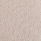 Poltrona d'accento in Bouclé Beige/Bianco, stile Japandi, 1 posto