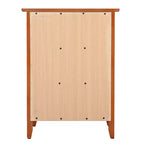Comodino rettangolare in legno – Nero / Cappuccino / Ciliegio / Rovere / Bianco / Giallo, per 1