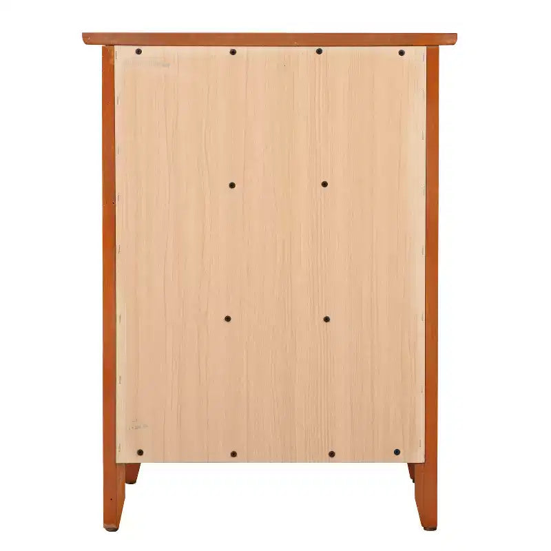 Comodino rettangolare in legno – Nero / Cappuccino / Ciliegio / Rovere / Bianco / Giallo, per 1