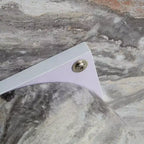 Tavolino da caffè con base rotonda – marrone / grigio / noce, 1 posto
