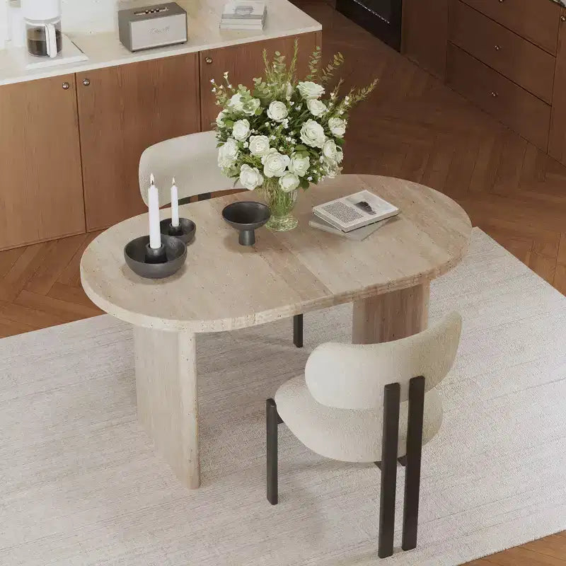 55.12-70.87Modern Extendable Dining Table with removable extension leaves,Mid-century modern style home table,Suitable for dining rooms