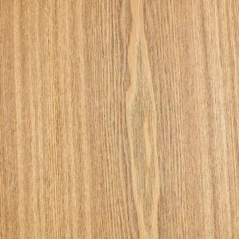 Tavolino da caffè quadrato beige, impiallacciatura in legno naturale, base a piedistallo, 1 pezzo