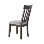 Set da pranzo rettangolare Dusky Cedar, sedie imbottite, 6-10 posti, 7 pezzi