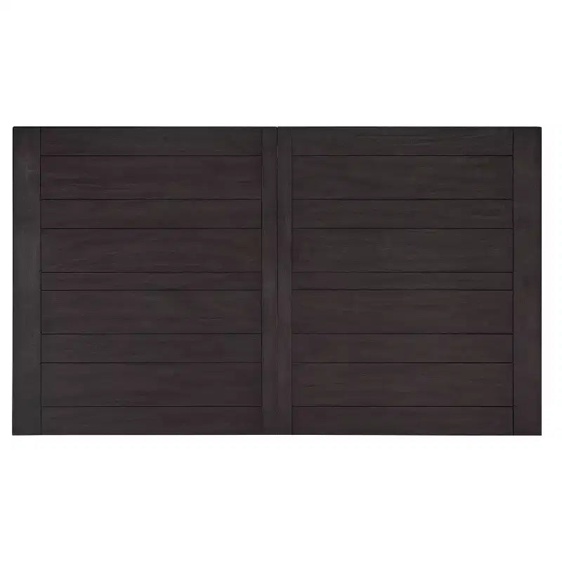 Set da pranzo rettangolare Dusky Cedar, sedie imbottite, 6-10 posti, 7 pezzi