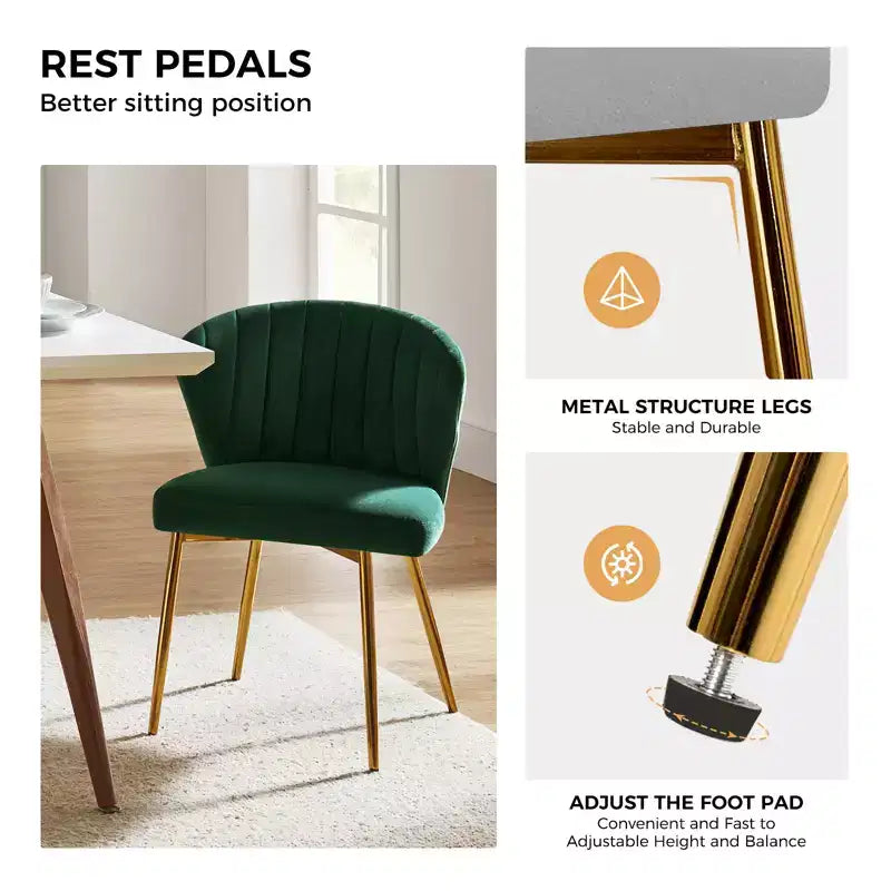 Poltrona d'accento trapuntata in velluto con gambe in metallo, multicolore, a sedile singolo
