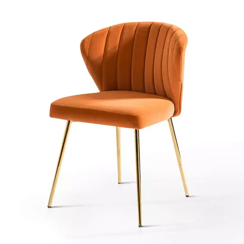 Poltrona d'accento trapuntata in velluto con gambe in metallo, multicolore, a sedile singolo