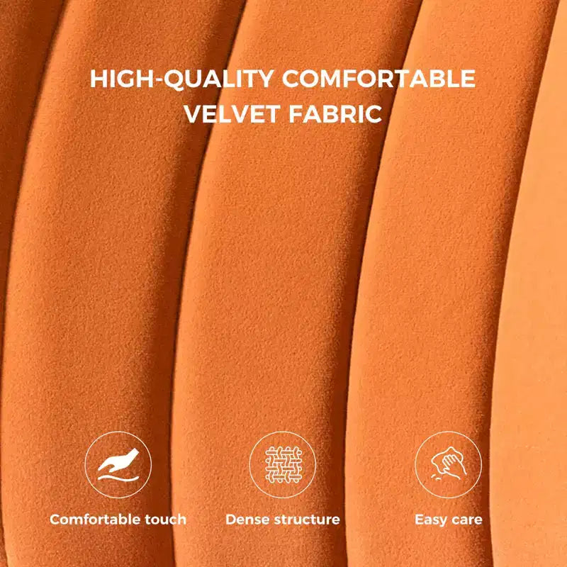 Poltrona d'accento trapuntata in velluto con gambe in metallo, multicolore, a sedile singolo